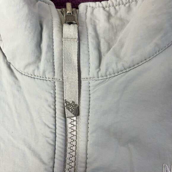 The North Face Denali Fleece Jacket Girls Medium Purple Gray Polartec Full Zip - Picture 7 of 16